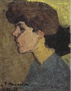 Amedeo Modigliani Head of a Woman in Profile (mk39) oil painting artist